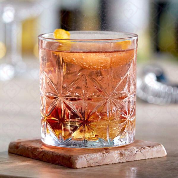 Kit 8 Copos de Vidro para Whisky Jogo Linha Esmeralda 340ml - PRATICASA Imagem de Kit 8 Copos de Vidro para Whisky Jogo Linha Esmeralda 340ml