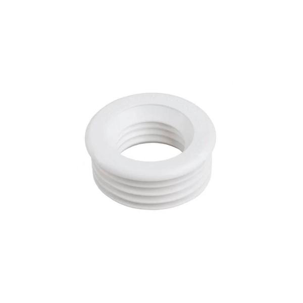 Imagem de Kit 8 Espude Plástico Sanfonado Branco 40mm - Plasbohn