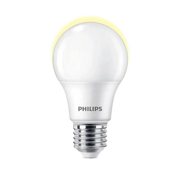 Imagem de Kit 8 Lâmpadas Led Philips bulbo A60 E27 Amarela (3000k) - 9W