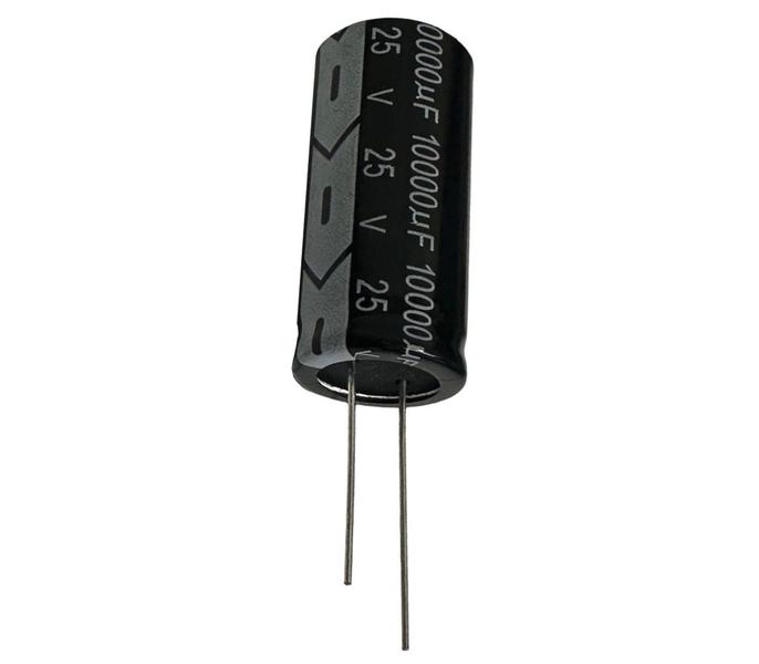 Imagem de Kit 8 pçs - capacitor eletrolitico 10000x25v - 10000uf x 25v