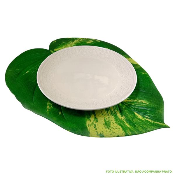 Kit 8 Pçs Jogo Americano Sousplat Decoração Mesa Posta Jantar Formato Folha - Universal Vendas Imagem de Kit 8 Pçs Jogo Americano Sousplat Decoração Mesa Posta Jantar Formato Folha