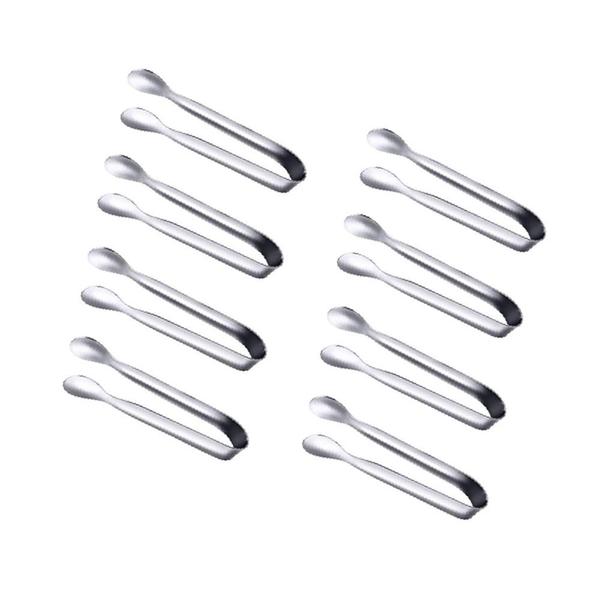 Kit 8 Pegador Inox 18cm Multiuso Gelo Açúcar Salgados Etc - UNIVERSAL VENDAS Imagem de Kit 8 Pegador Inox 18cm Multiuso Gelo Açúcar Salgados Etc