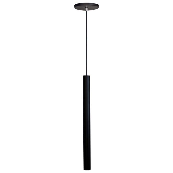 Imagem de Kit 8 Pendente Luminária Tubo Preto 50 Cm