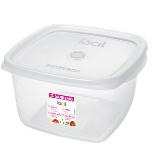 Imagem de Kit 8 Potes P/Alimentos Organizador 3,7L Transparente-SANREMO