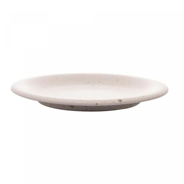 Kit 8 Pratos Raso E Sobremesa Wolff Ceramico Mist - Branco Imagem de Kit 8 Pratos Raso E Sobremesa Wolff Ceramico Mist - Branco