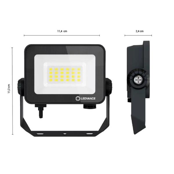 Imagem de Kit 8 Refletores Led Floodlight Compact Core 20w 5000k Ip65 Ledvance Osram