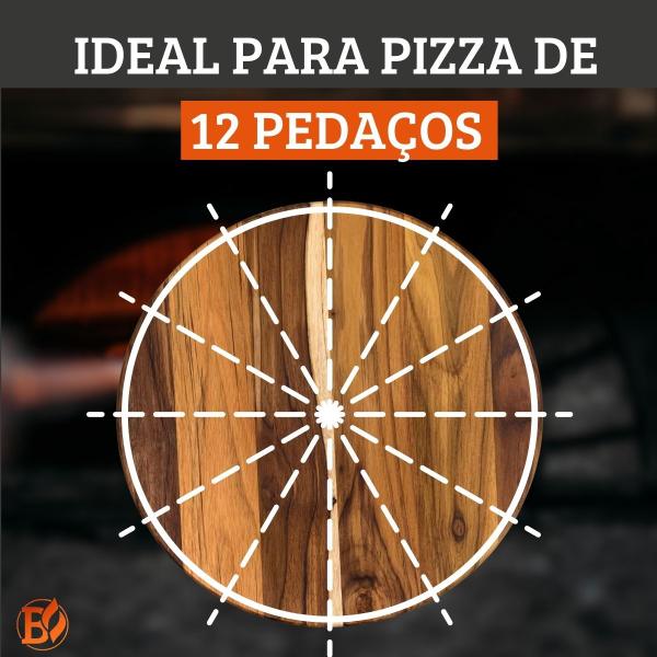 Kit 8 Tábuas 45Cm De Madeira Teca Para Cortar E Servir Pizzas - Brasa Store Imagem de Kit 8 Tábuas 45Cm De Madeira Teca Para Cortar E Servir Pizzas
