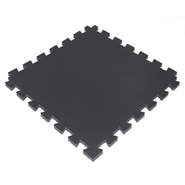 Imagem de Kit 8 Tapete Tatame EVA 100x100x3cm 30mm  Preto