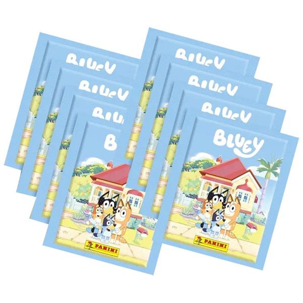 Imagem de Kit 80 Figurinhas do Album Bluey 2024 Oficial Panini