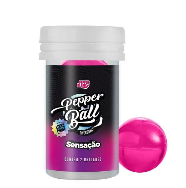 Kit 8uni Pepper Ball Meu Bum-Bum (Beijo Grego + Conforto +