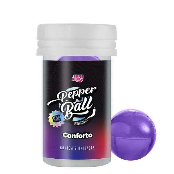 Kit 8uni Pepper Ball Meu Bum-Bum (Beijo Grego + Conforto +