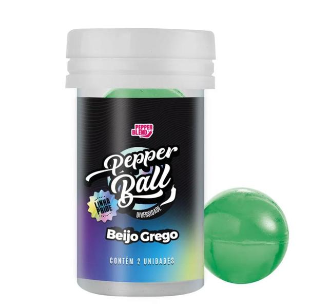 Kit 8uni Pepper Ball Meu Bum-Bum (Beijo Grego + Conforto +