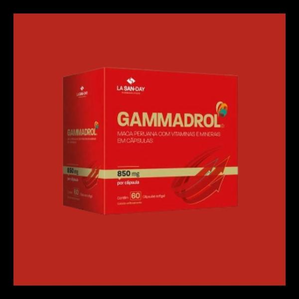 Imagem de Kit 8x Gammadrol 850mg C/60 Cápsulas Softgel - La San Day