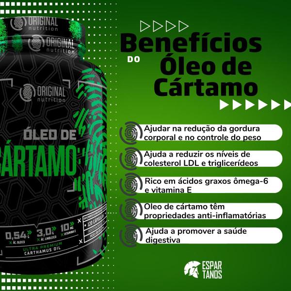 Imagem de Kit 8x Óleo de Cártamo 120 Cáps - Original Nutrition