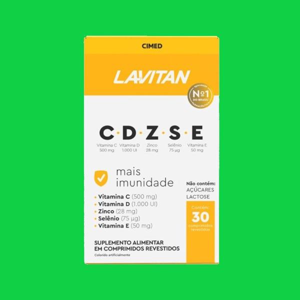 Imagem de Kit 8x Vitamina Lavitan CDZSE 30 Comprimidos - CIMED