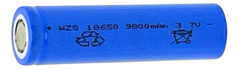 Imagem de Kit 9 Bateria18650 Li-Ion 9900Mah 4.2V Lanterna Tática Nova