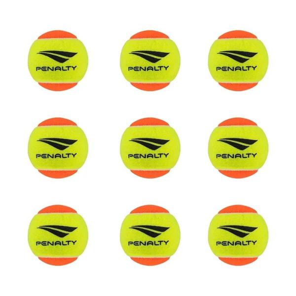 Imagem de Kit 9 Bolas Beach Tennis Penalty ITF Approved