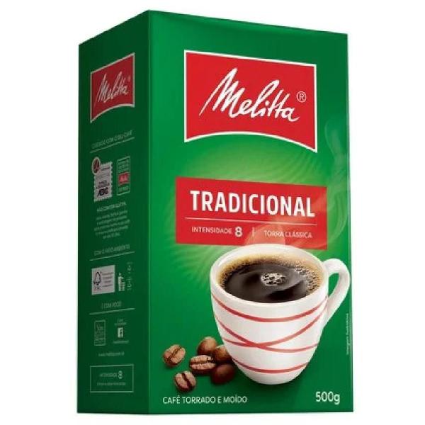 Imagem de Kit 9 Cafe Melitta Tradic. 500Gr Vacuo