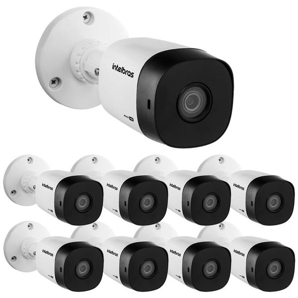 Imagem de Kit 9 Câmeras Multi HD 1 Megapixel 3.6mm 15m VHD 1015 B G7 Intelbras