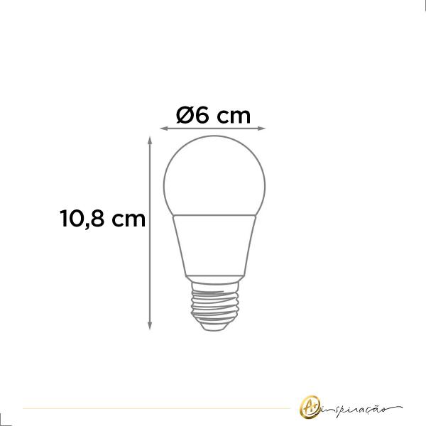 Imagem de Kit 9 Lâmpadas Led 9W Luminatti Bivolt LM583 LM571 LM584