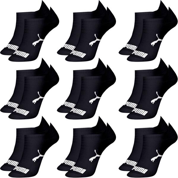 Kit 9 Pares Meias Puma Sapatilha Algodão Cano Baixo Meia Soquete Adulto Masculino Feminino...