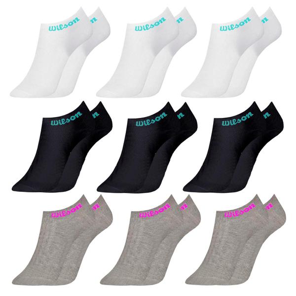 Kit 9 Pares Meias Wilson Cano Curto Feminina Kit 9 Pares Meias Wilson Cano Curto Feminina