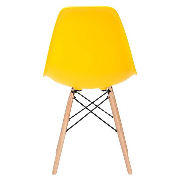 Imagem de KIT - 9 x cadeiras Charles Eames Eiffel DSW - Base de madeira clara