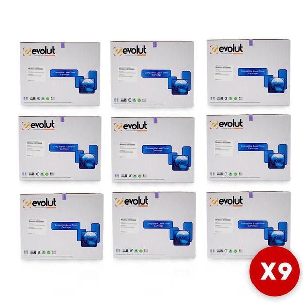 Imagem de Kit 9x Cartucho Toner Para Impressora 3010 3040