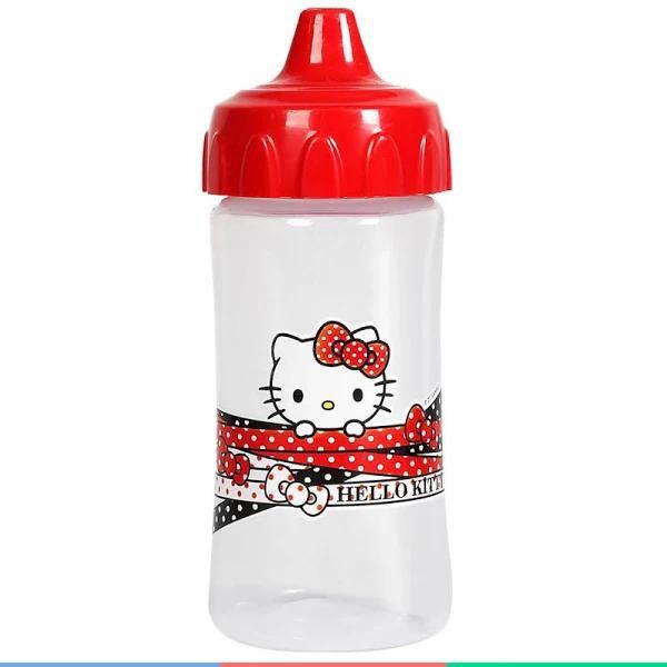 Kit A Hora Da Papinha Hello Kitty Com Babador - Baby Go Imagem de Kit A Hora Da Papinha Hello Kitty Com Babador - Baby Go