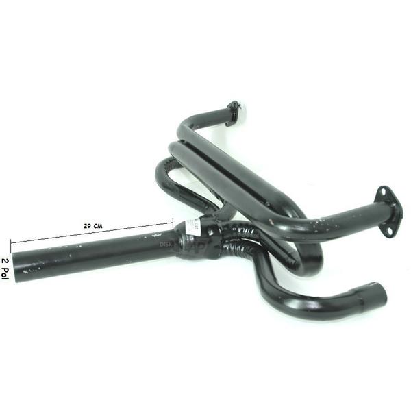 Kit Abafador Fusca 4x1 Bengala Filtro Esport Pont Preta S51 - DISKSCAP Imagem de Kit Abafador Fusca 4x1 Bengala Filtro Esport Pont Preta S51