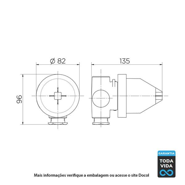 Imagem de Kit Acabamento Chess/Gali + Misturador Base Monocomando B/P Docol