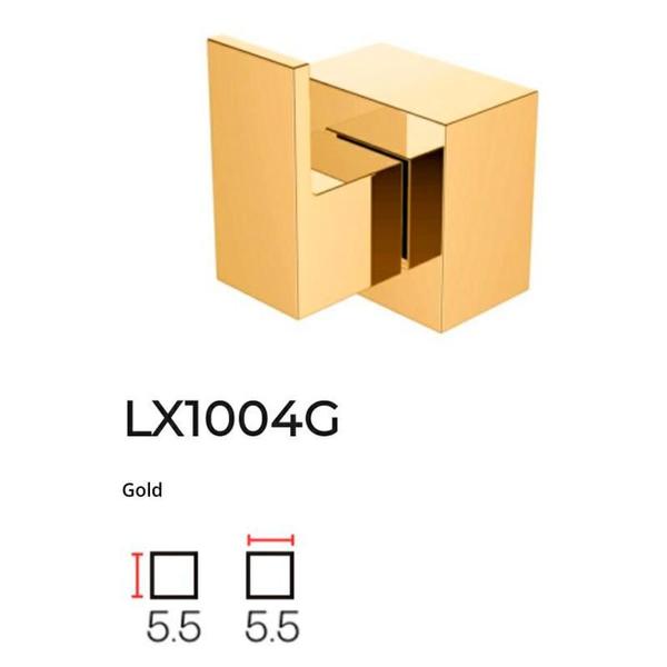 Imagem de Kit Acabamento De Registro Gold  LX1004G Com Conversor Docol - Lexxa