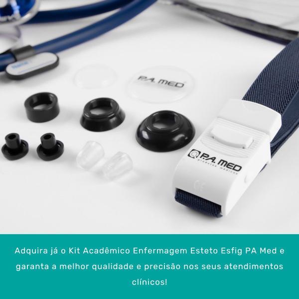 Imagem de KIT Acadêmico Enfermagem Esteto Esfig PA Med