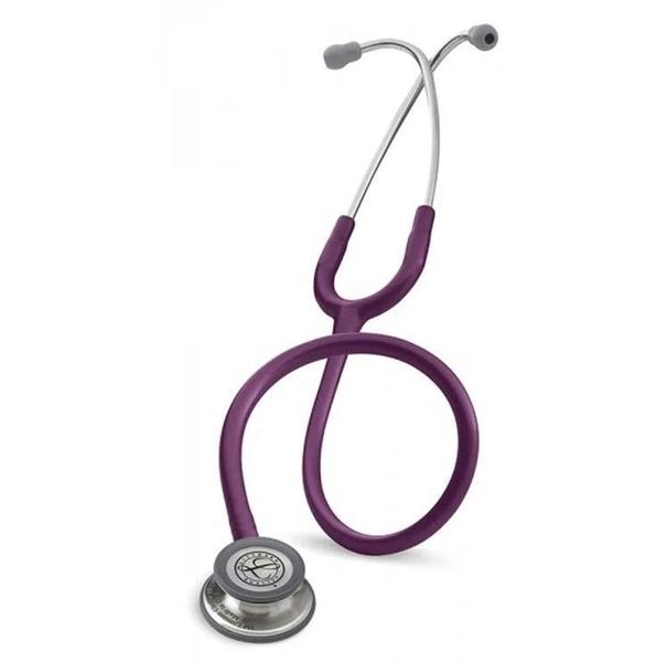 Imagem de Kit Acadêmico Estetoscópio Littmann Classic III 5831 Plum + Esfigmo Premium + Lanterna Clínica + Oxímetro