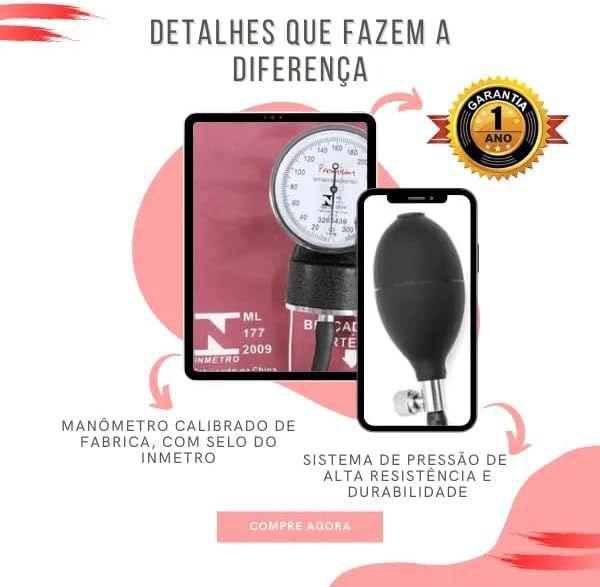 Imagem de Kit Acadêmico Para Enfermagem Premium Com Oxímetro E Estojo