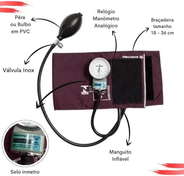 Imagem de Kit Academico Para Fisoterapeuta PAMED Com Oximetro