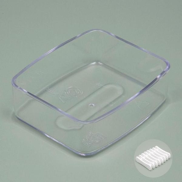 Kit Acessório Banheiro Lavabo 3Pc Splash Coza - Cinza - Coza/Brinox Imagem de Kit Acessório Banheiro Lavabo 3Pc Splash Coza - Cinza