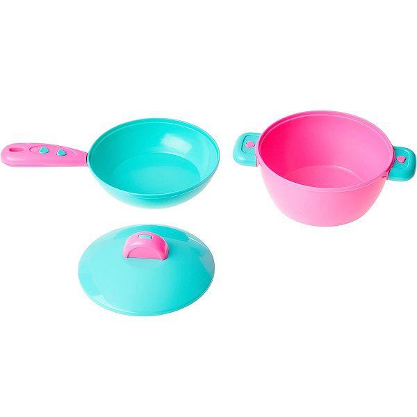 Imagem de Kit Acessorios de Cozinha Completo ROSA/AZUL Tateti 0333