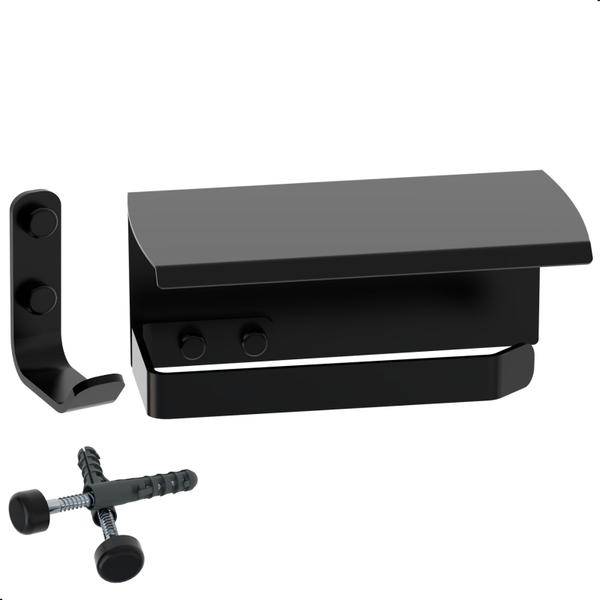 Kit Acessórios Para Banheiro Preto Fosco 6 Peças Zmt - HomeDecor Imagem de Kit Acessórios Para Banheiro Preto Fosco 6 Peças Zmt