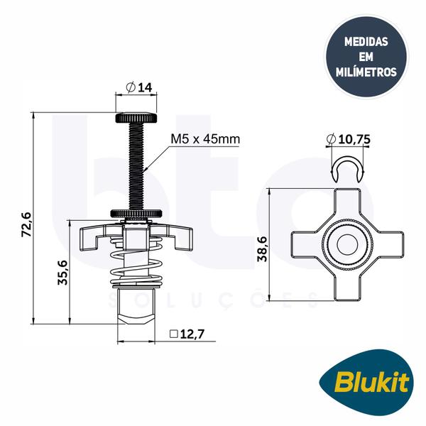 Imagem de Kit acionador fabrimar flux 01583 - blukit