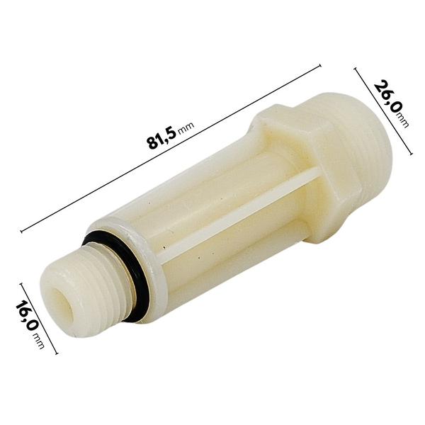 Kit Adaptador com Conector Filtro e Engate Laranja Compatível com Lavajato WAP Fera 2400 - Parceiro das Peças Imagem de Kit Adaptador com Conector Filtro e Engate Laranja Compatível com Lavajato WAP Fera 2400