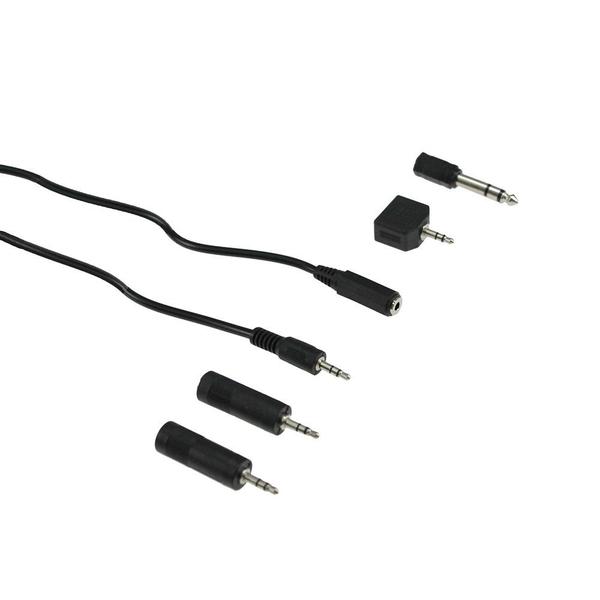 Imagem de Kit Adaptadores de Áudio + Cabo P2 Stéreo Macho x P2 Fêmea