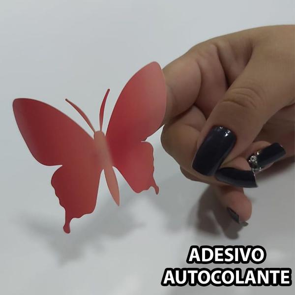 Imagem de Kit Adesivo Decorativo de Parede Infantil Cílios e Coração