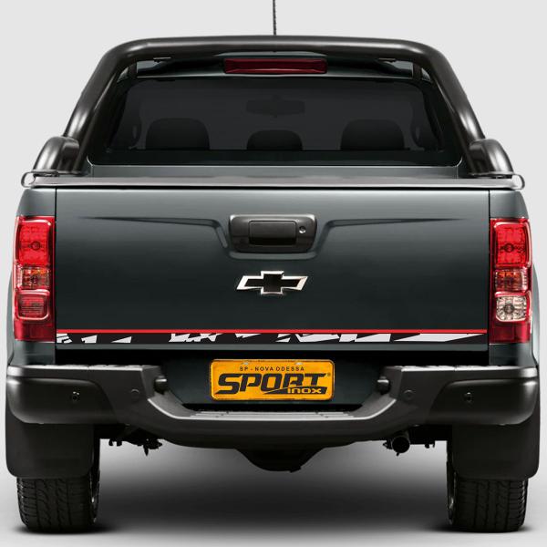 Kit Adesivo Faixa Lateral Compatível Chevrolet S10 Z71 2022 - SPORTINOX Imagem de Kit Adesivo Faixa Lateral Compatível Chevrolet S10 Z71 2022