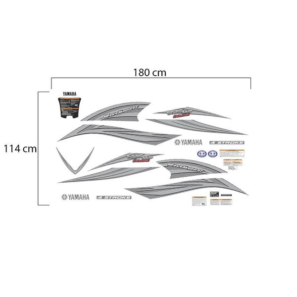 Imagem de Kit Adesivo Jet Sky Yamaha 2006/2011 Vx 110 Deluxe Completo