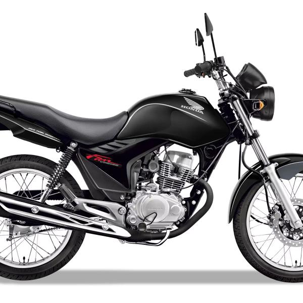 Imagem de Kit Adesivos Honda CG Fan 150 Esi 2012/2013 Moto Preta