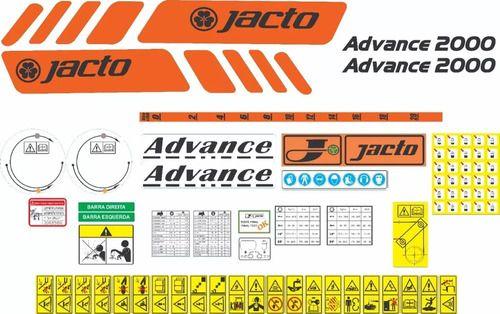 Imagem de Kit Adesivos - Jacto Advance 2000 Para Pulverizador