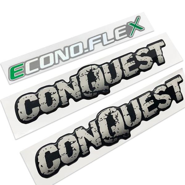 Kit Adesivos Montana Conquest + EconoFlex Emblemas Completo - SPORTINOX Imagem de Kit Adesivos Montana Conquest + EconoFlex Emblemas Completo