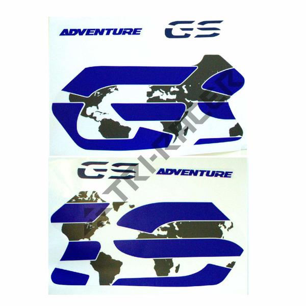 Imagem de KIT Adesivos Protetor Tanque BMW R1200 Gs Adventure - AZUL