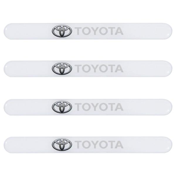 Kit Adesivos Protetores de Maçaneta Toyota Resinado - MAF Imagem de Kit Adesivos Protetores de Maçaneta Toyota Resinado